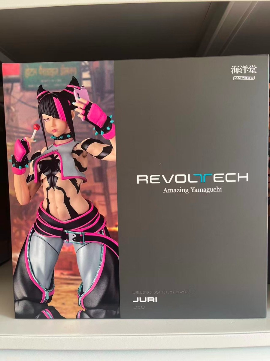 REVOLTECH JURI フィギュア Kaiyodo Revoltech Amazing Yamaguchi Juri Street Fighter 6 Action