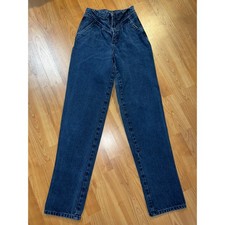Vintage Womens Rockies Jeans High Rise Denim Bottoms Pants Bareback 246199 5/6