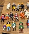 Lot of 40 Vintage Playmobil Figures 1970s 1980s 1990s Mixed Figures Vintage