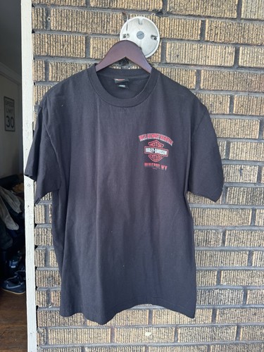 Harley Davidson Bridgeport WV Almost Heaven Graphic T Shirt Black