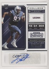 2018 Panini Contenders Draft Picks College Ticket Folorunso Fatukasi Auto im7