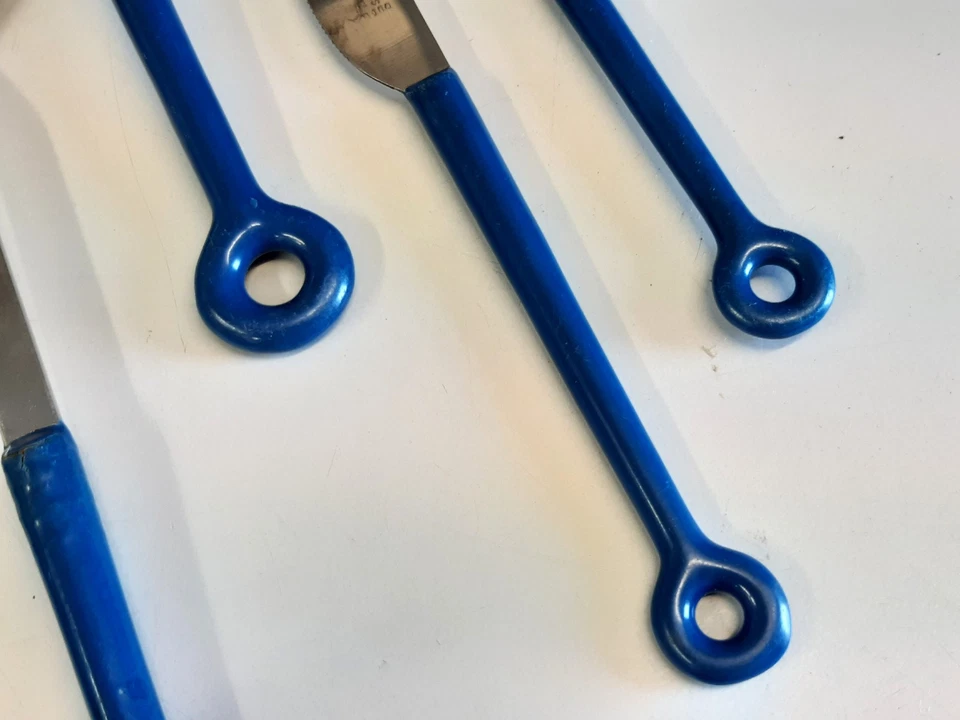 MONO Ring Besteck RAACKE 70er Jahre 7 Teile - #37 - Bild 4 von 4