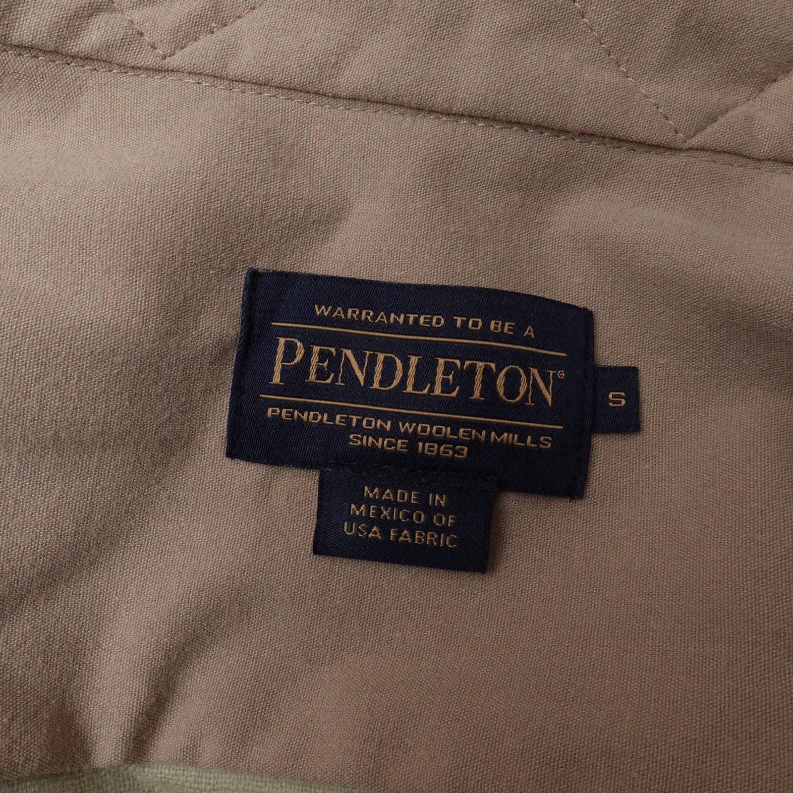 Pendleton Wool Button Shirt Two Pockets Men's Siz… - image 5