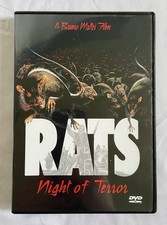 Rats: Night of Terror DVD 2002 Anchor Bay Widescreen Bruno Mattei Italian Horror
