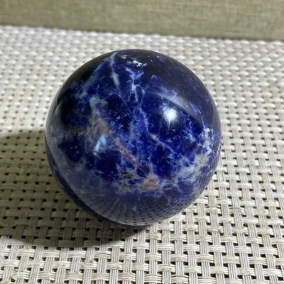 Blue Sodalite Ball Sphere Healing Gemstone Quartz Stone 220g