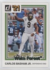 2021 Panini Chronicles Draft Picks Donruss Retro Green Carlos Basham Jr #31 1b9b