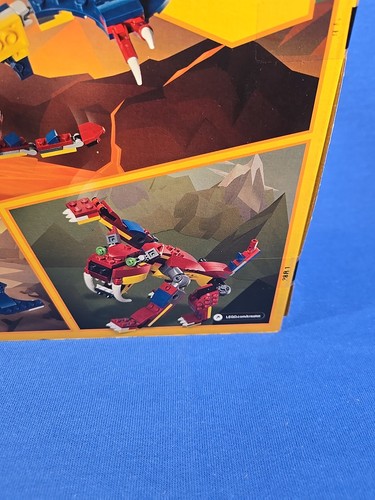 Lego 31102 Creator 3 in 1 Fire Dragon Retired New In Box Sealed - Zdjęcie 17 z 17
