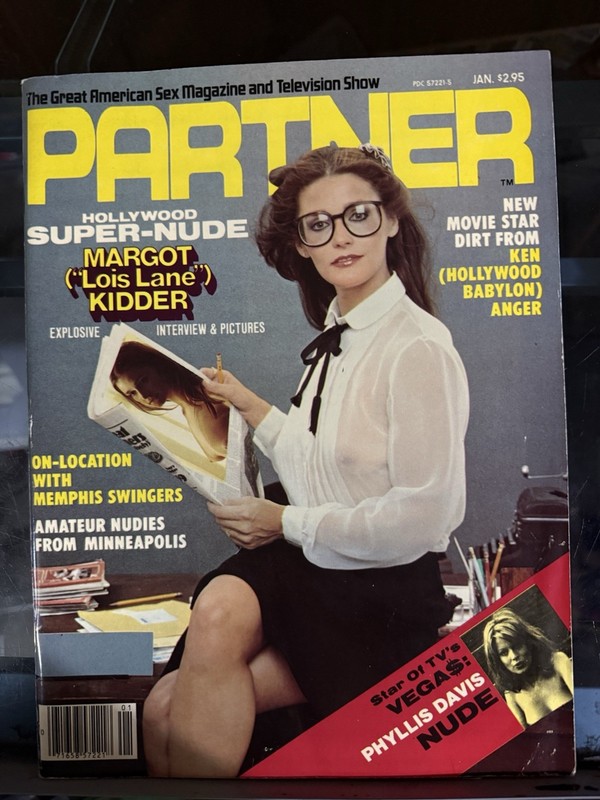 PARTNER MAGAZINE JANUARY 1980 Margot Kidder CELEBRITY KEN ANGER PHYLLIS DAVIS
