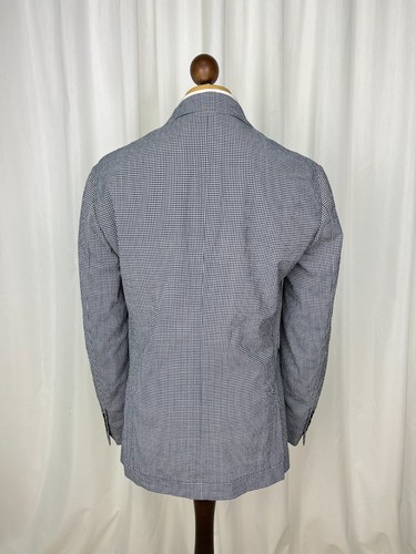 NWT BRUNELLO CUCINELLI Micro-Check Half-Lined 2-Piece Light Wool Suit 40US\50IT - Picture 5 of 17