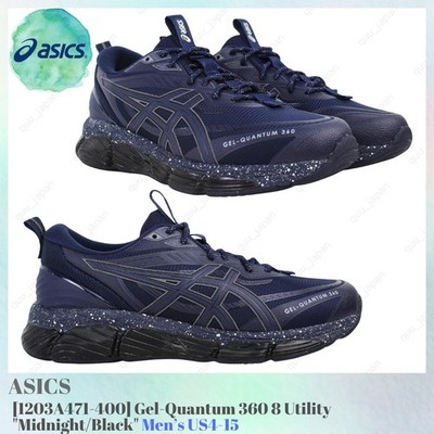 Asics Gel-Quantum 360 8 Utility Midnight Black 1203A471-400 Men's US4-15 NEW