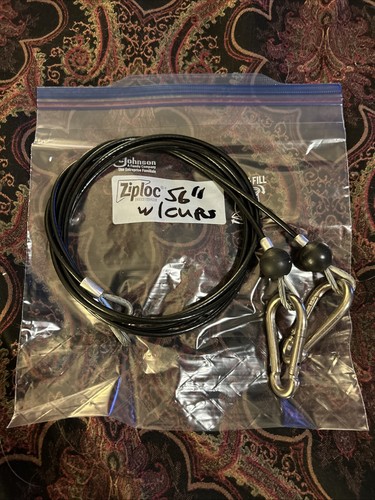 Bowflex Blaze & Sport Replacement Cables 56” Long W\Clips