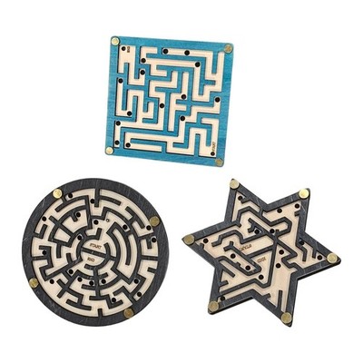 Labyrinthspiel aus Holz   Lernspiel für Jungen und Mädchen ab 6 Jahren