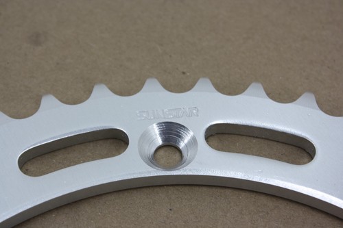 SUNSTAR 49T ALUMINUM REAR SPROCKET FOR 78-80 HONDA CR250R ELSINORE MADE IN JAPAN - Picture 4 of 6