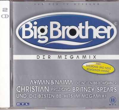 -1746- Big Brother - Der Mega-Mix -Doppel-CD- nahezu neuwertig