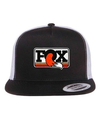 BRAND NEW Fox Racing OG CLASSIC PATCH SNAPBACK HAT BLACK / WHITE LIMITED EDITION