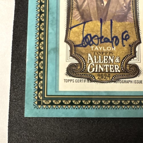 2024 Topps Allen & Ginter Mini Blue Framed Auto /50 #MA-JTA Jax Taylor PumpRules - Bild 5 von 13