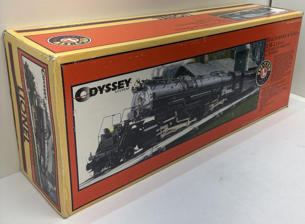 Lionel 6-28051 Baltimore Ohio EM-1 2-8-8-4 O Scale Steam