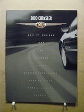 2000 Chrysler Full Line Sales Brochure PT Cruiser 300M LHS Concorde Sebring