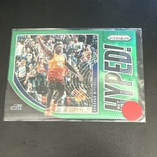 2019 Panini Prizm #10 Donovan Mitchell Get Hyped!  Green Utah Jazz