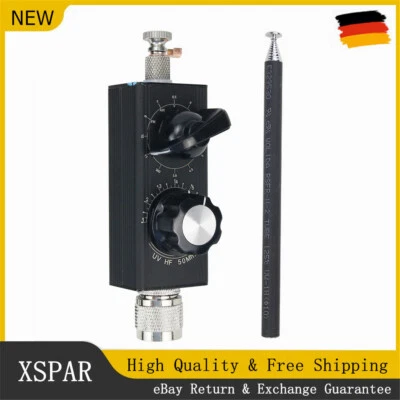 HamGeek Mini-ANT QRP Shortwave Antenna HF Antenna 5MHz-55MHz Tuned Antenna DE