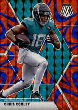 2020 Panini Mosaic Red Reactive - #101 Chris Conley