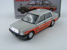 Toyota Crown Comfort Taxi grau, Tomica Tomytec Limited Vintage LV-N218b, 1/64