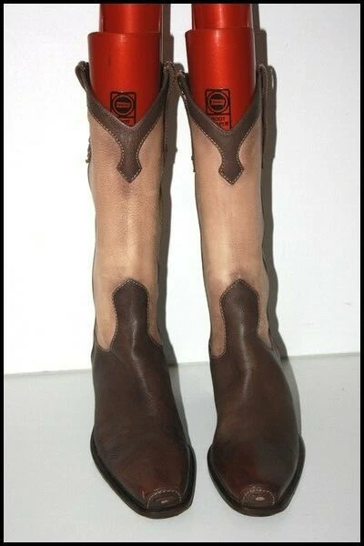 Boots bicolore clearance