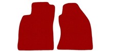FRONT Fußmatten, Automatten für Ford Cougar 1998-2002, Rot x14 Rand