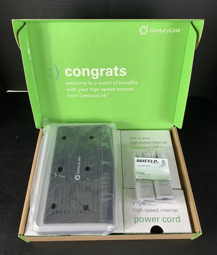 Actiontec CenturyLink C1000A 40 Mbps 4-Port Wireless N Router Gigabit Modem - Picture 2 of 7