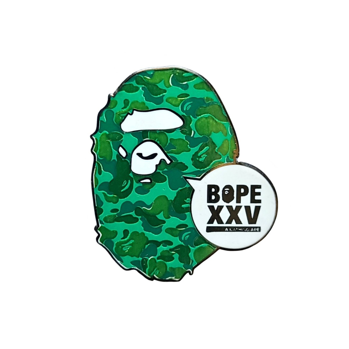 非売品？ A BATHING APE PINTRILL BAPESTA PINS ⚡RARE⚡ PINTRILL x A BATHING APE Ape Head Bape Pin *BRAND