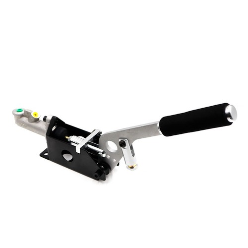 Hydraulic Horizontal Drift Rally E-Brake Racing Parking Handbrake Lever Silver - Picture 8 of 9