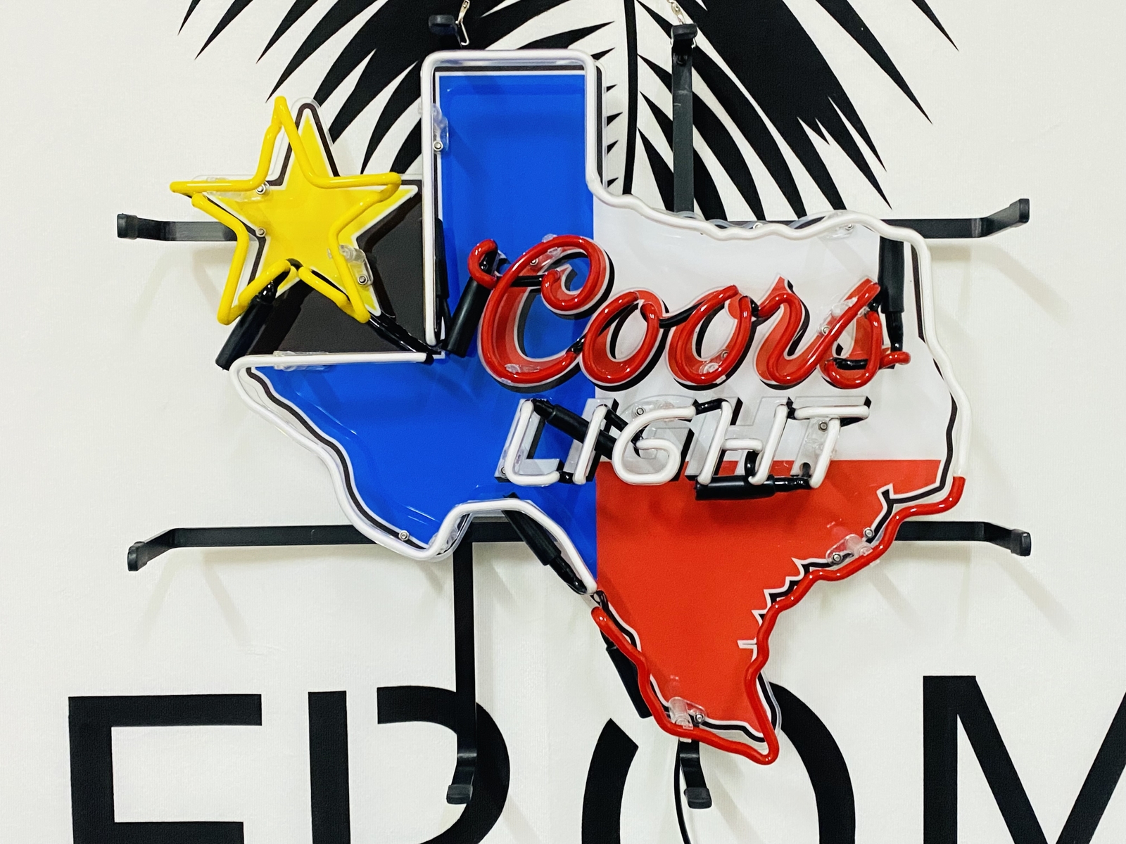 US STOCK 17"x16" Coors Light Texas Lone Star Neon Sign Light Lamp HD