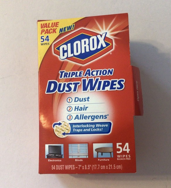 target clorox triple action dust wipes