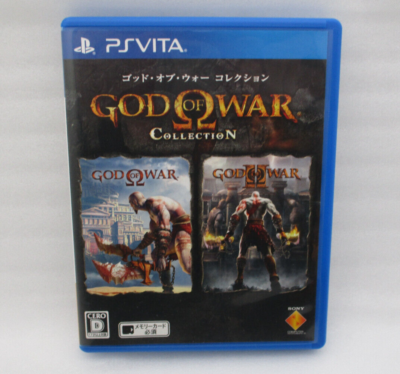 PSVITA GOD OF WAR COLLECTION Japan import NTSC-J P4G VLJS15008 PS