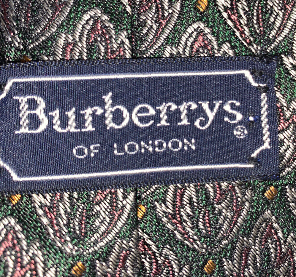 Burberrys of London Authentic Mens Tie 100% SILK … - image 4