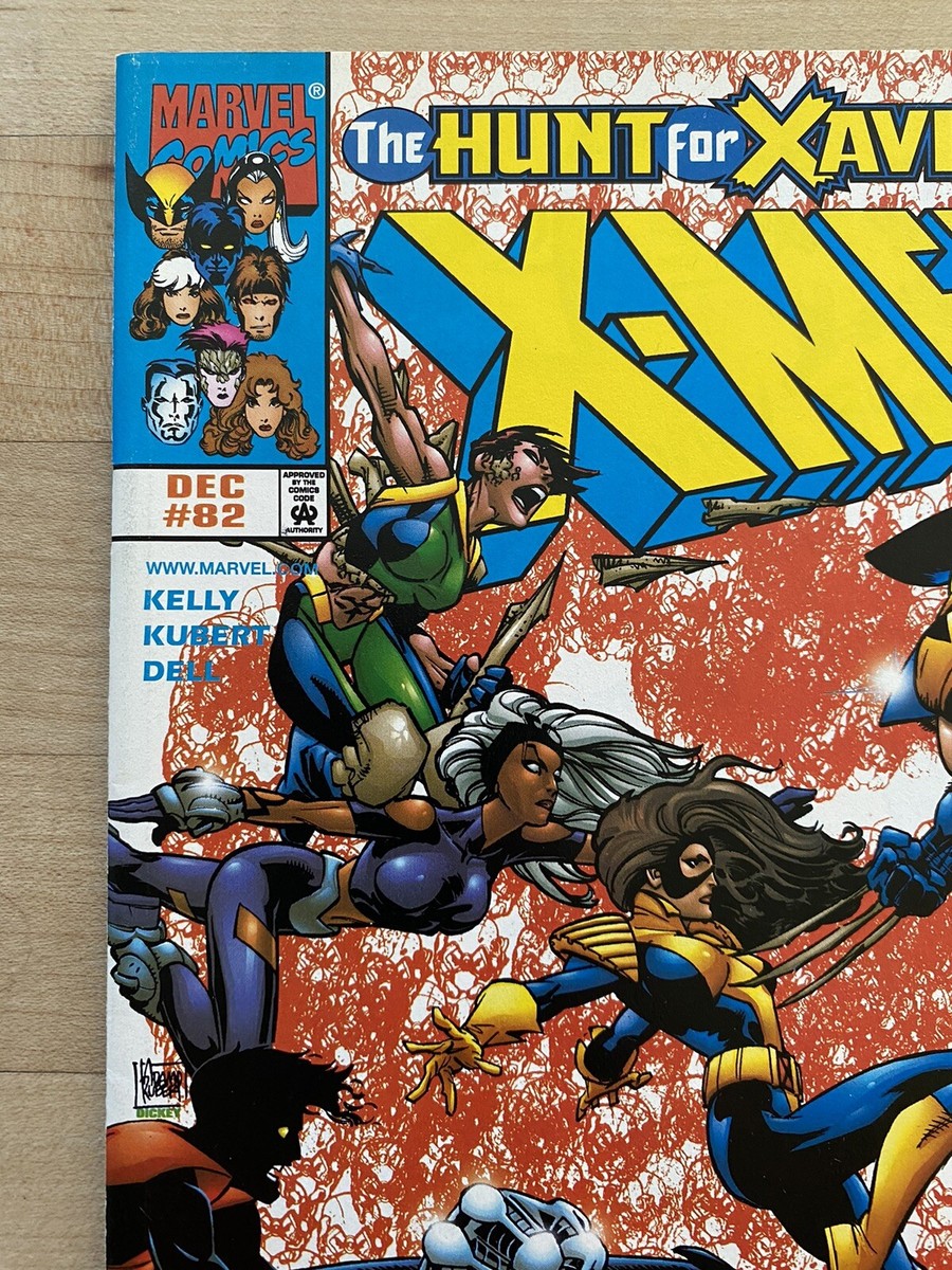 X-MEN #82 - THE HUNT FOR XAVIER! MARVEL COMICS, WOLVERINE, I