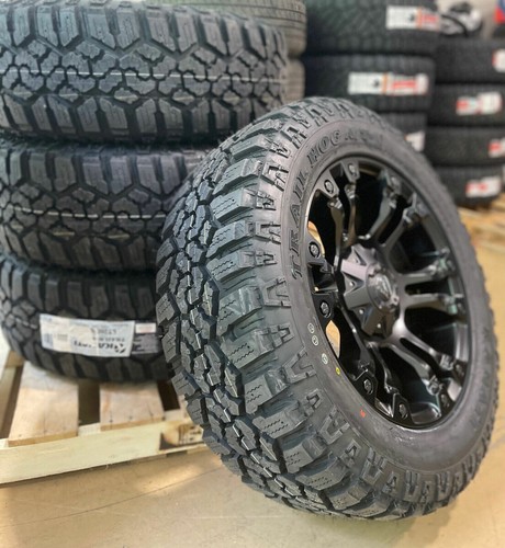 20x9 FUEL D560 Vapor Black Wheels 2856020 AT Tires 5x150 Toyota Tundra Sequoia - Picture 2 of 5