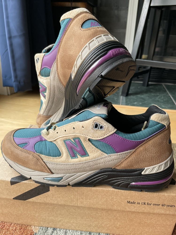 Size 11.5 US - Palace x New Balance 991 MiUK Teal Brand New IN HAND
