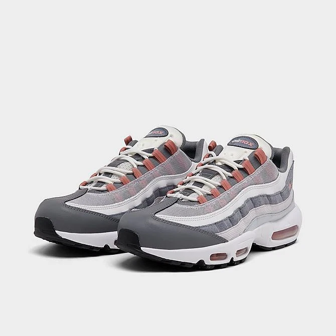 NIKE AIR MAX 95 Vast Grey Cool Grey Summit White Red Stardust