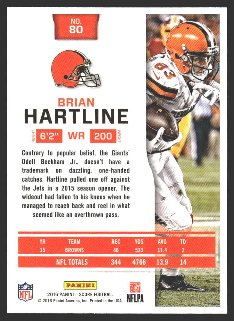 Brian hartline sales jersey browns