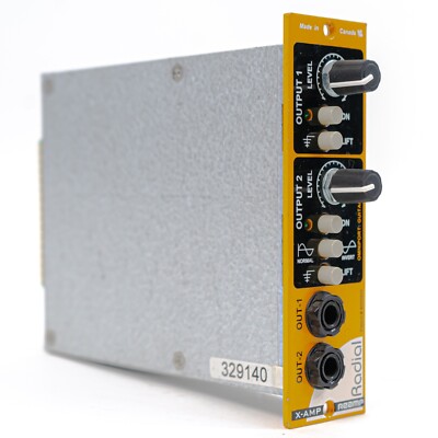 Radial X-Amp 500 Series Re-amping Distro Module | eBay
