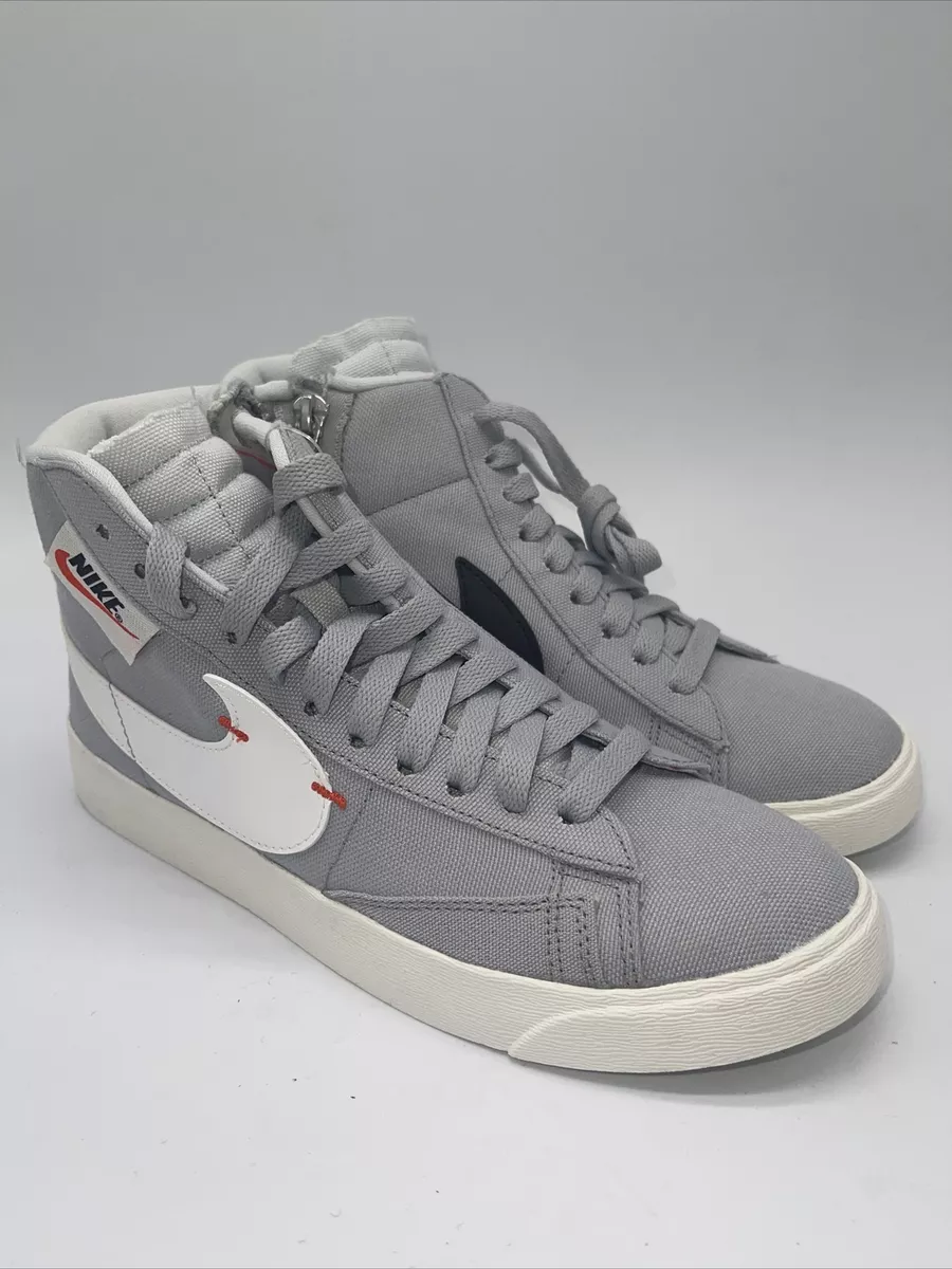 Nike Blazer Mid Rebel Wolf Grey BQ4022 006 Women s Size 7