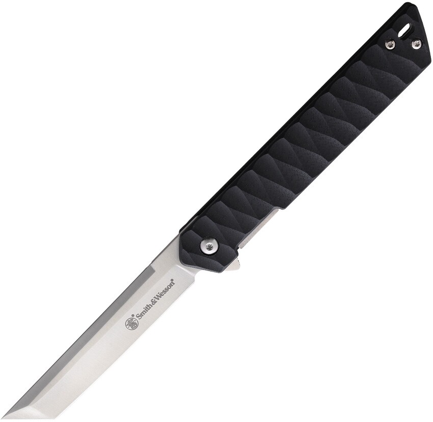Smith & Wesson Ball Bearing Slim Tanto Pocket Knife 24/7 Folder