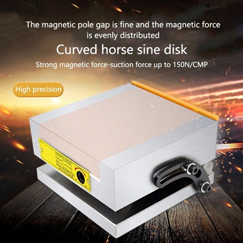 High-precision Strong Magnetic Surface Grinder 100*175 Sinusoidal Magnetic Table