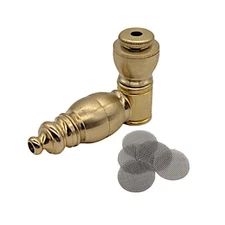 Brass Tobacco Smoking Metal Pipe Lid Screens