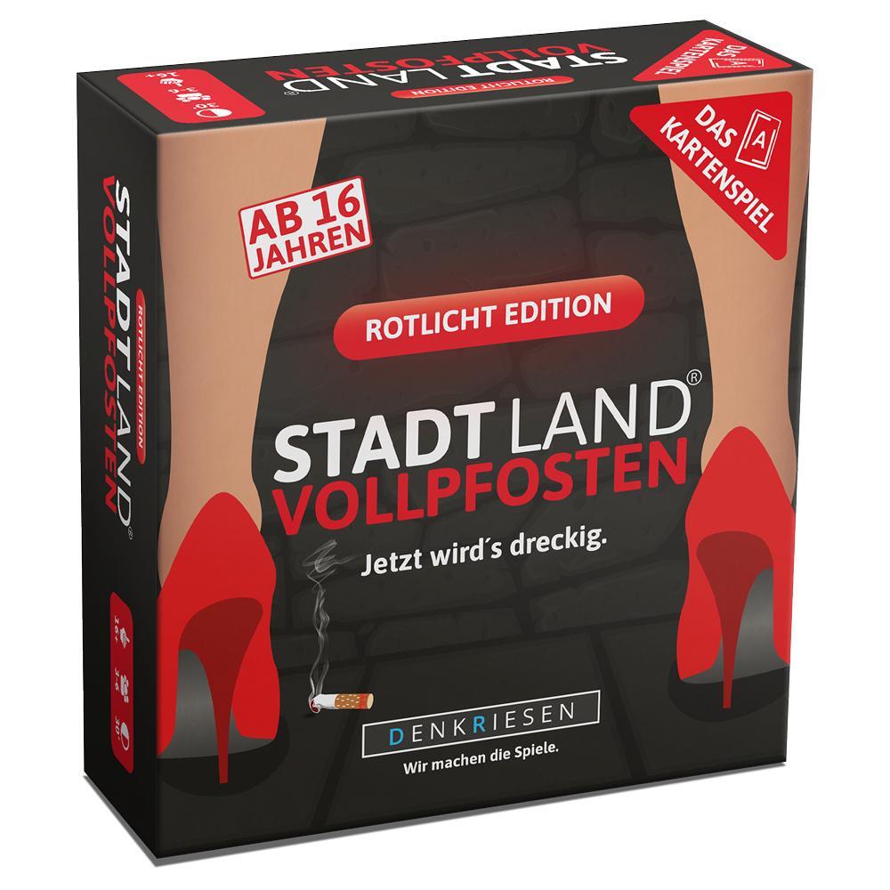 Thumbnail - Denkriesen - Stadt Land Vollpfosten - Das Kartenspiel - Rotlicht