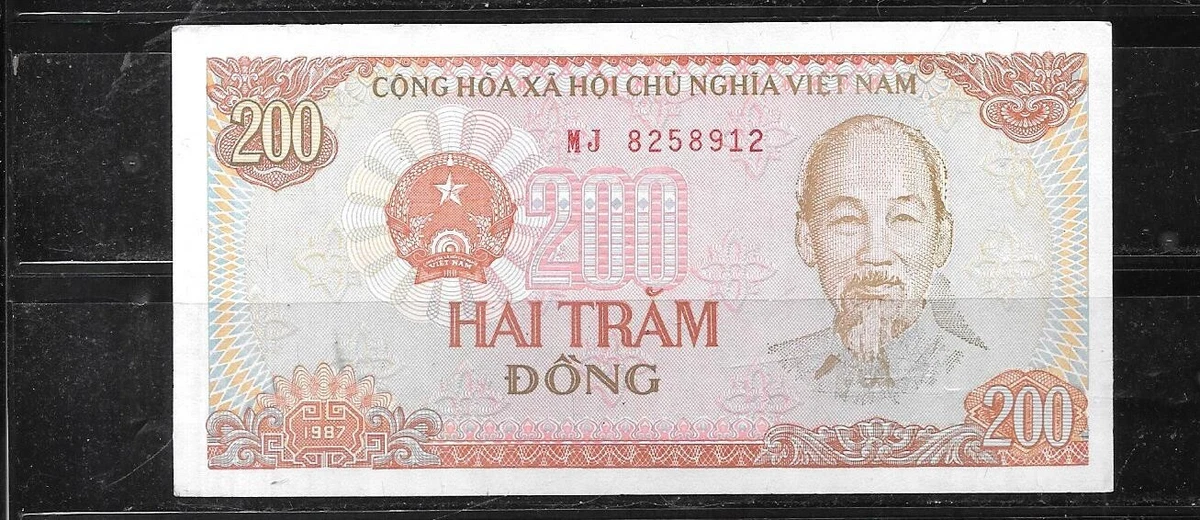 200 ₫ Denomination 1987 Vietnamese Paper Money for sale | eBay