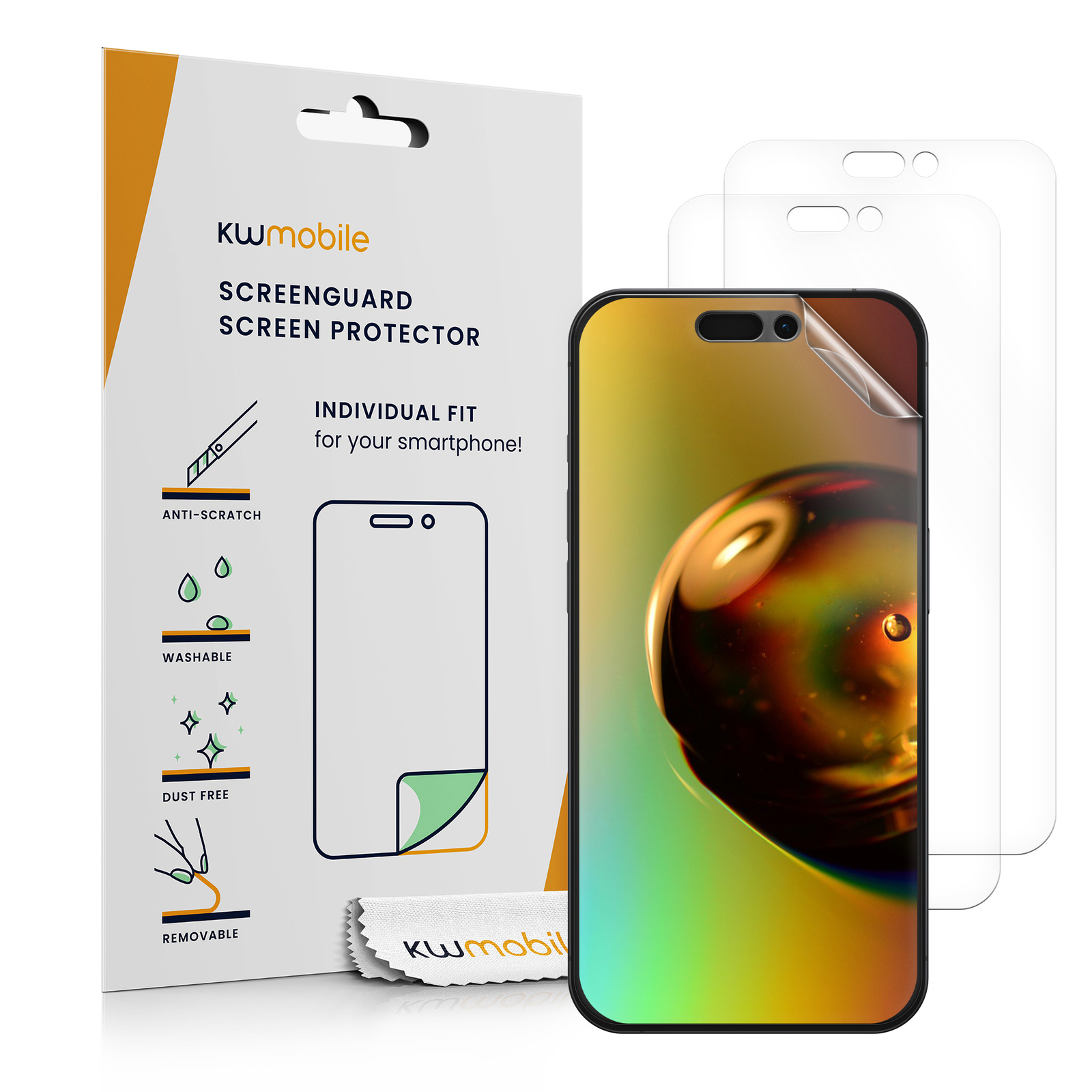 3x Чехол для телефона Apple iPhone 16 Pro Max с прозрачным дисплеем 