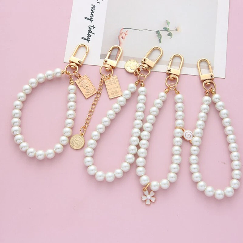 Pearl keyring discount