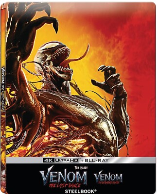 VENOM The Last Dance Steelbook 4K Ultra HD + Blu-Ray + Digital Copy PRE ORDER